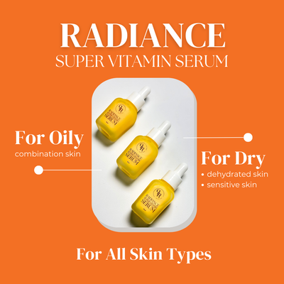 [Christmas Glam] Radiance Super Vitamin Serum (2 bottles) + FREE VEHA (14 capsules)