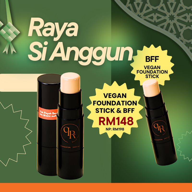 [RAYA SI ANGGUN] Vegan Foundation Stick (8g) + Vegan Foundation Stick (8g)